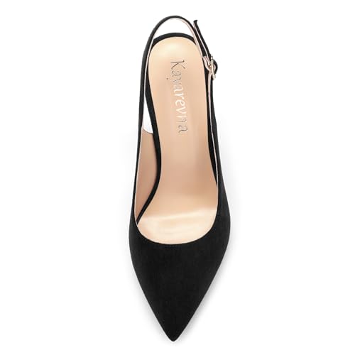 Pointed Toe Slingback High Heel Shoes