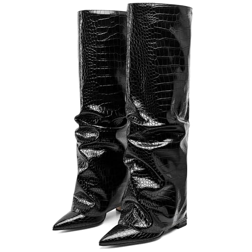 Slouchy Boots Knee High Boots Shoes